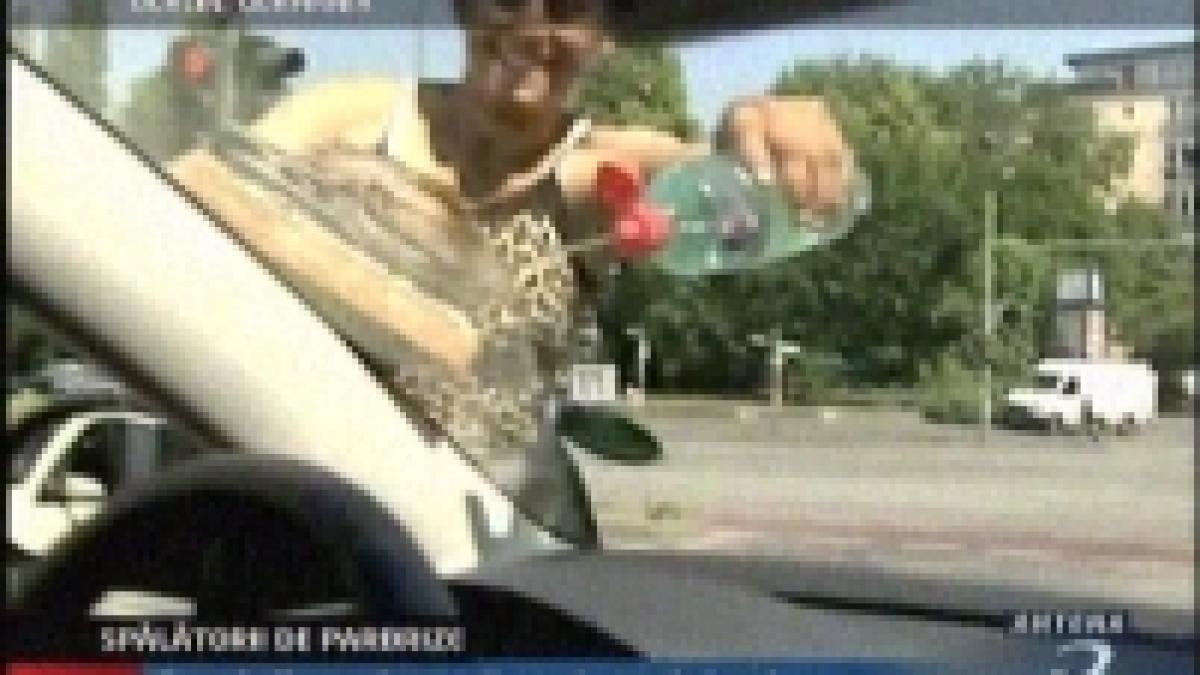 romanii exporta la nemti spalatul parbrizelor