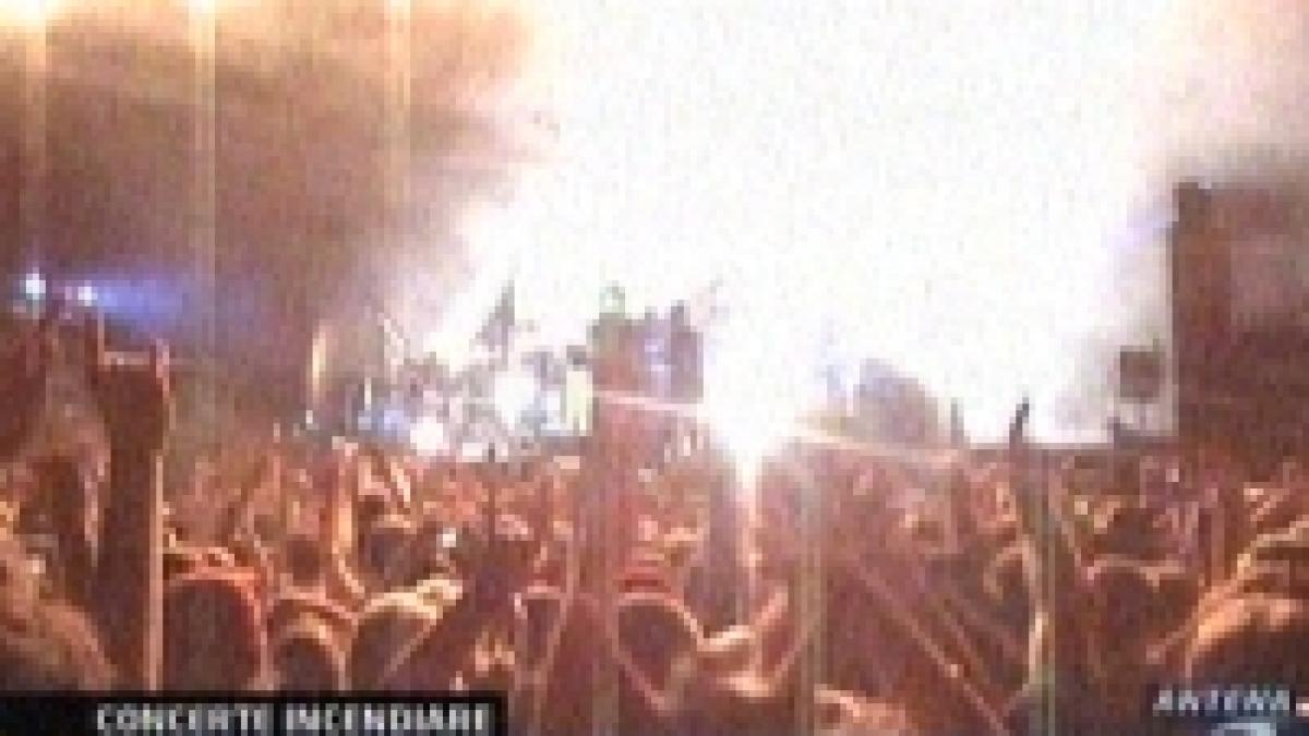 concerte incendiare la festivalul coke live
