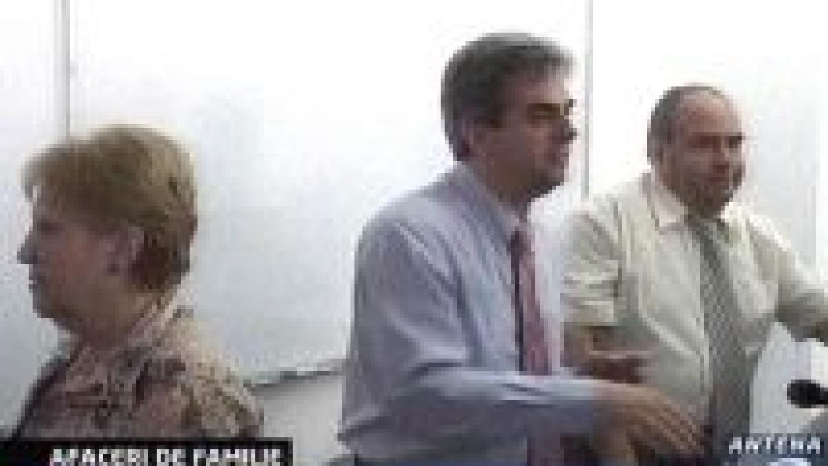 afacerile dubioase ale familiei nicolaescu