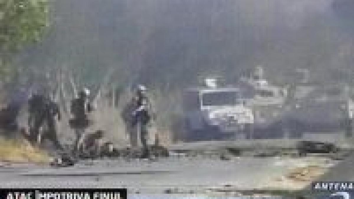 Şase militari ONU ucişi în Liban