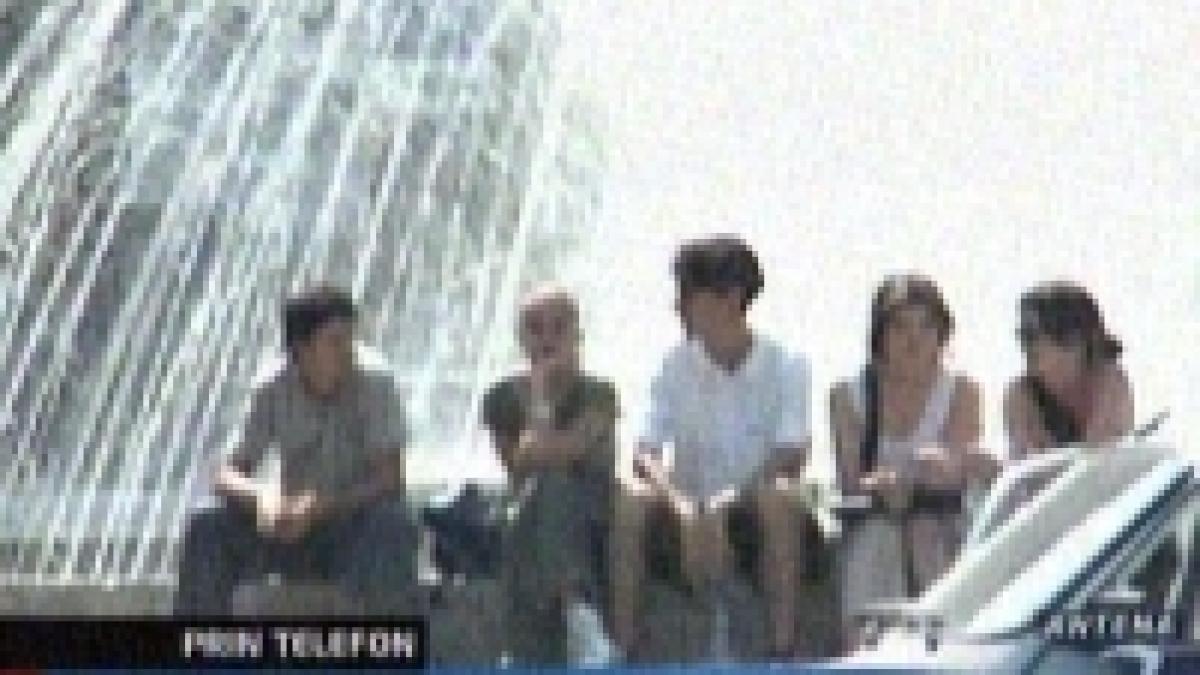 cea mai fierbinte zi 55 de grade in bucuresti video