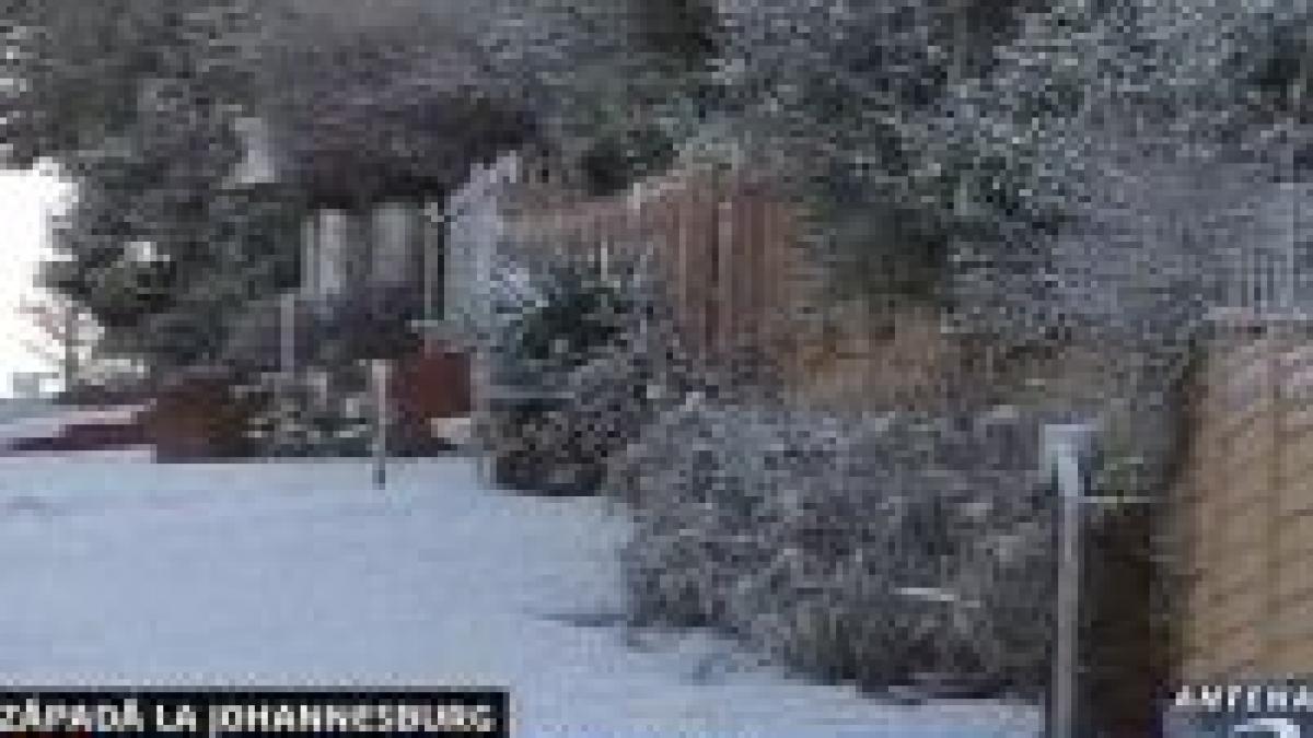 ninsoare in africa de sud dupa 26 de ani