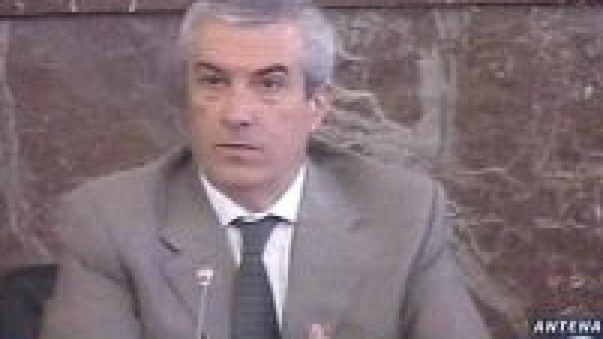 tariceanu nu exista o criza de apa in romania
