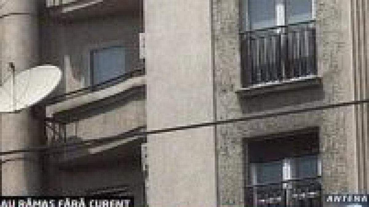 mai multe blocuri din capitala nu au curent de peste 24 de ore