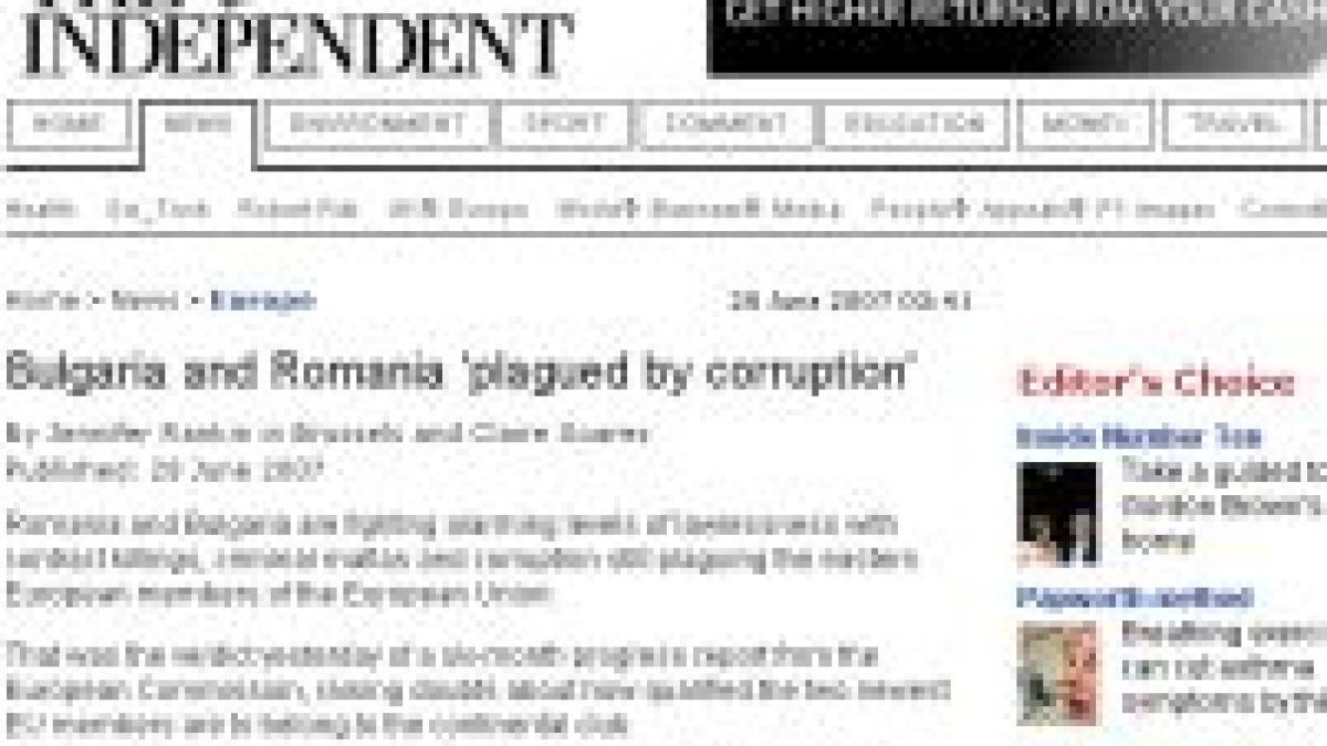 presa britanica critica dur raportul de monitorizare pentru romania