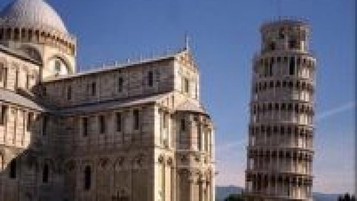 turnul din pisa a fost salvat de la dezastru