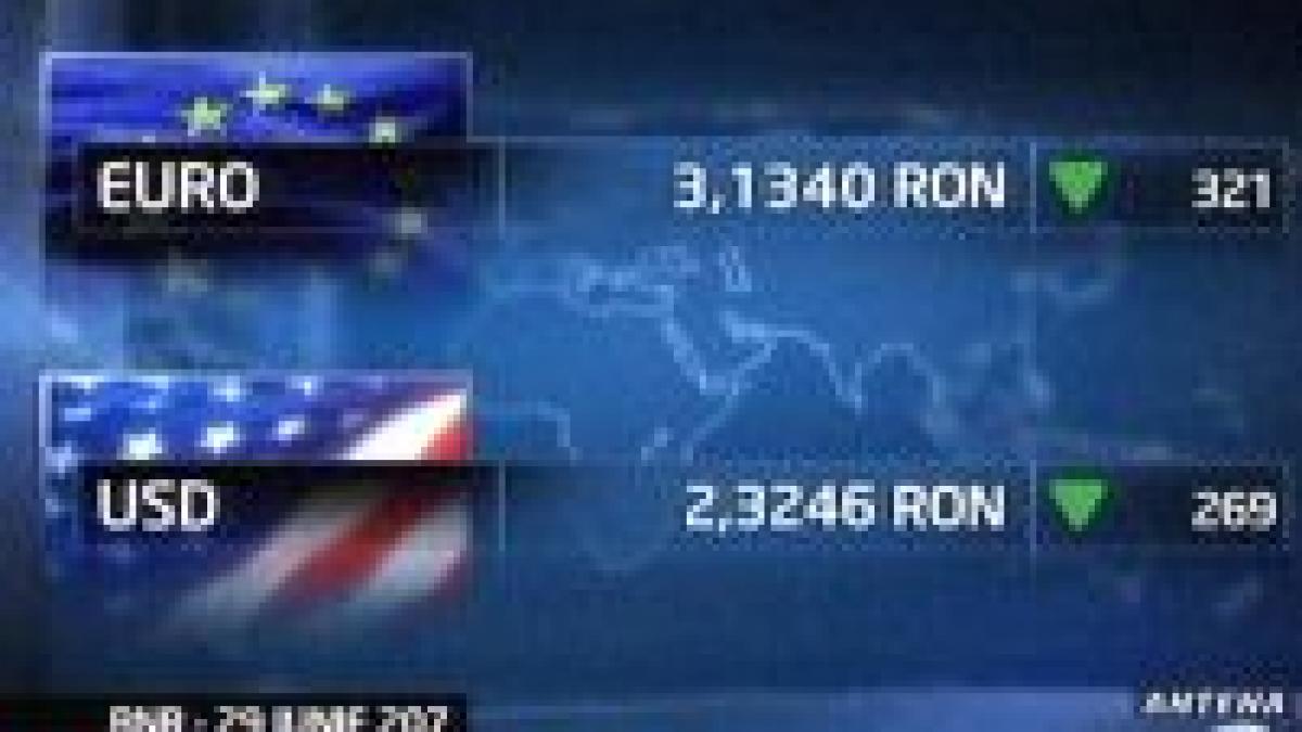 leul a atins un nou maxim in fata euro