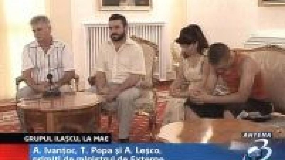 grupul ilascu in vizita la ministerul de externe