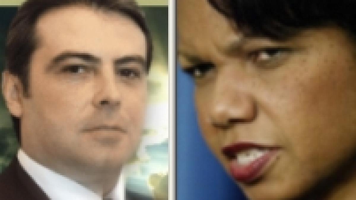 ce cadouri si au facut cioroianu si condoleezza