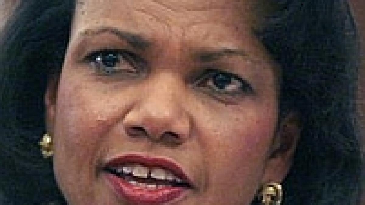 condoleezza nu il mai doreste pe putin la putere in rusia