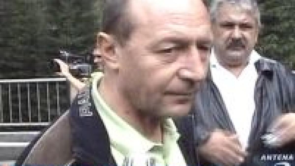 basescu a sesizat parchetul cu situatia de pe dn 66a
