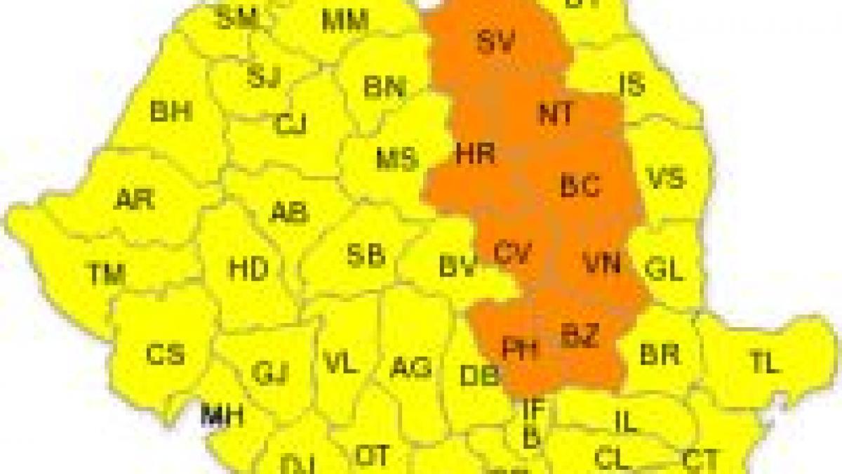 avertizare cod portocaliu vijeliile se apropie