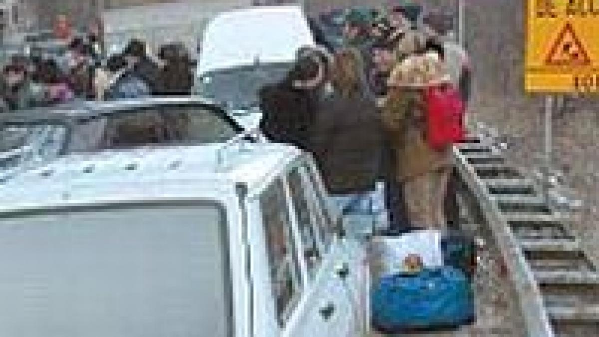 circulatia s a inchis pe defileul jiului