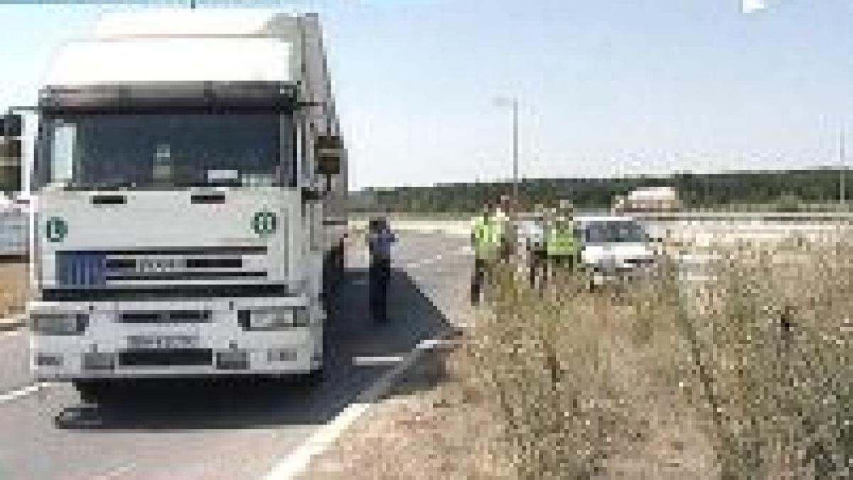 transportatorii ameninta ca blocheaza autostrada soarelui video
