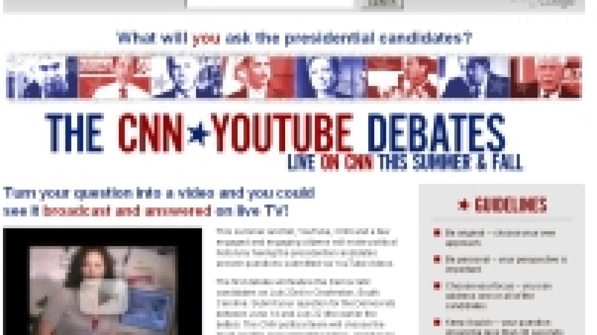 youtube va juca un rol decisiv in alegerile din sua din 2008