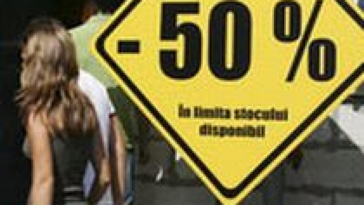 sezonul reducerilor in magazinele din capitala