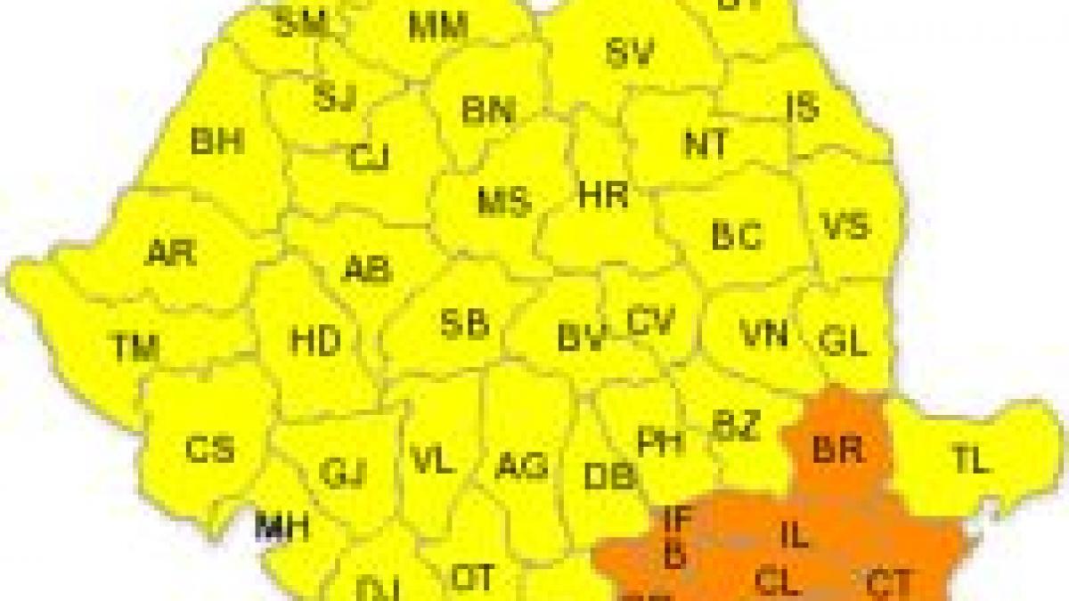 avertizarea cod rosu a fost ridicata vin vijeliile