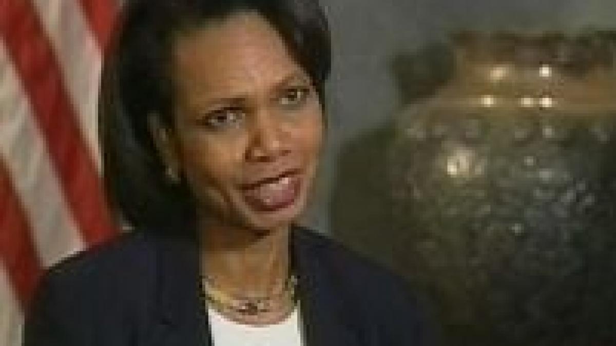 condoleeza rice in turneu in orientul mijlociu