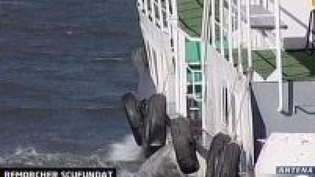 remorcher scufundat pe dunare din cauza furtunii