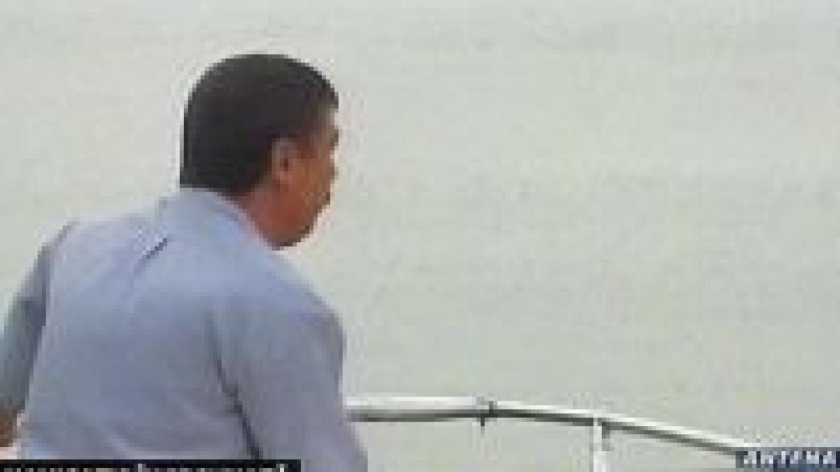 navigatia pe dunare se desfasoara cu dificultate