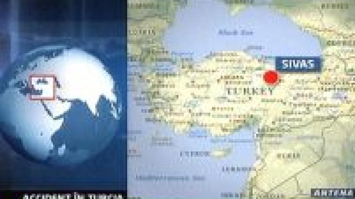 19 muncitori au fost ucisi intr un accident in turcia