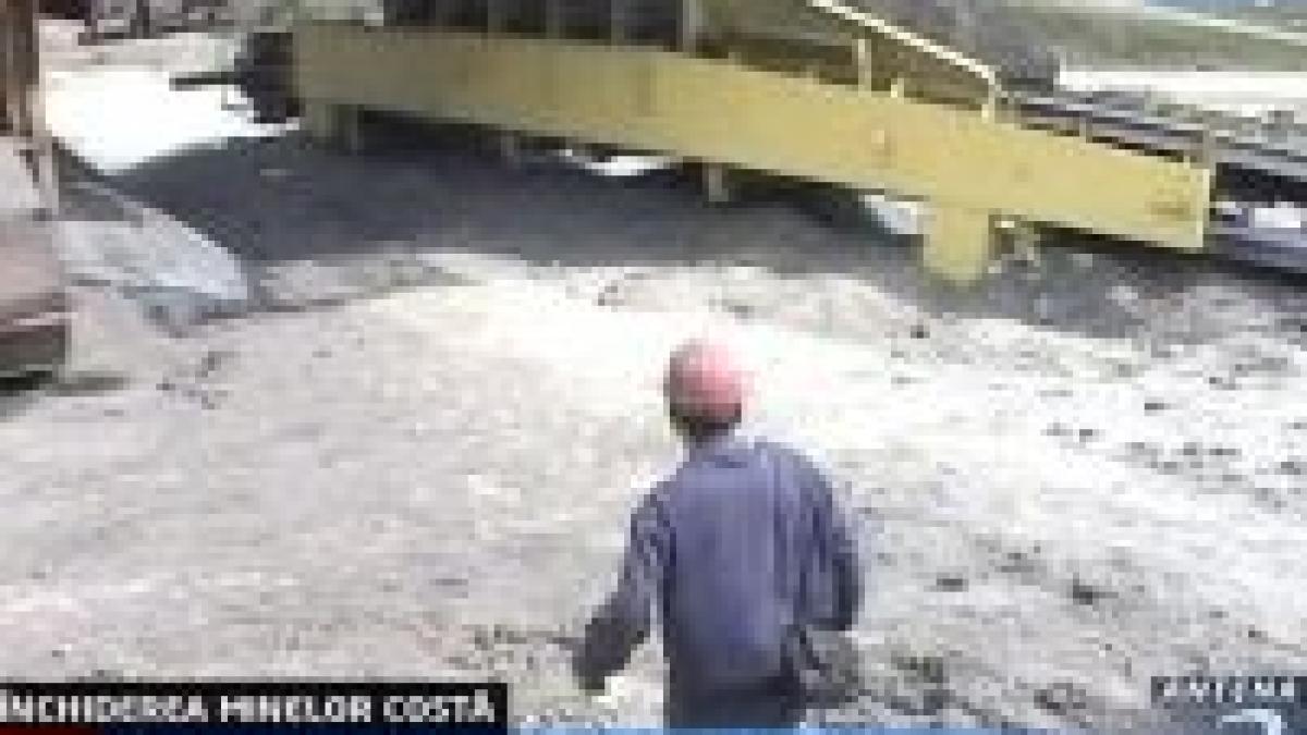 Închiderea minelor costă statul peste 1 miliard de lei