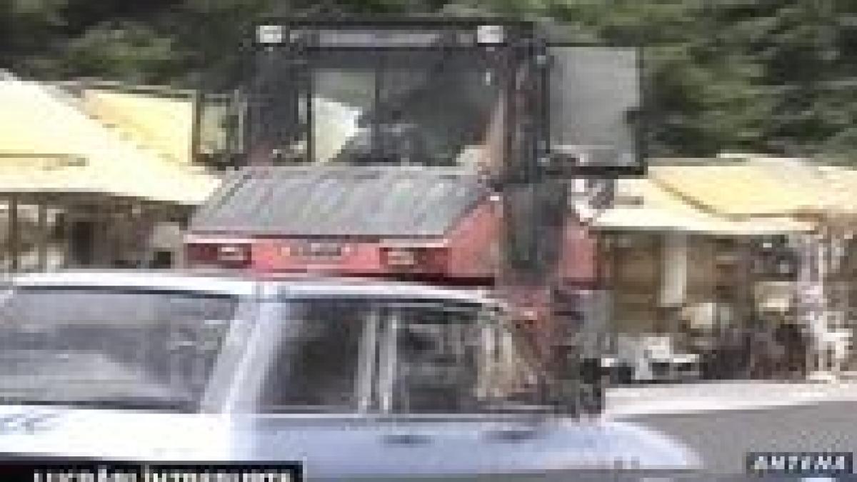 lucrarile de asfaltare pe dn 1 au fost oprite