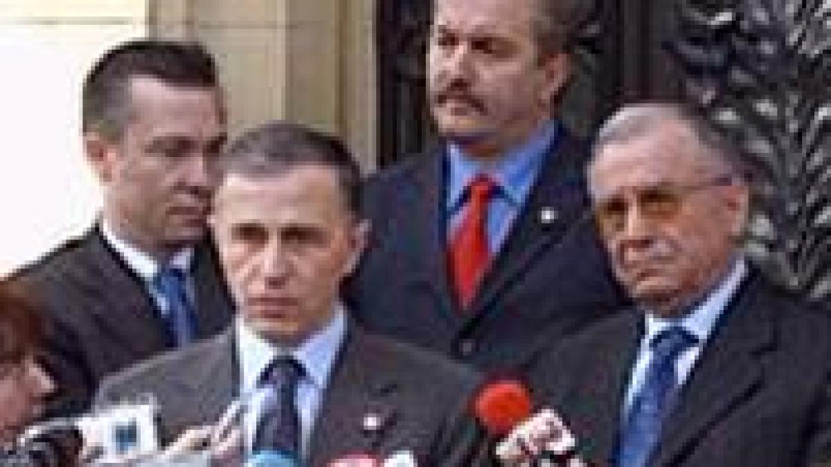 geoana psd il sprijina pe iliescu daca este atacat politic
