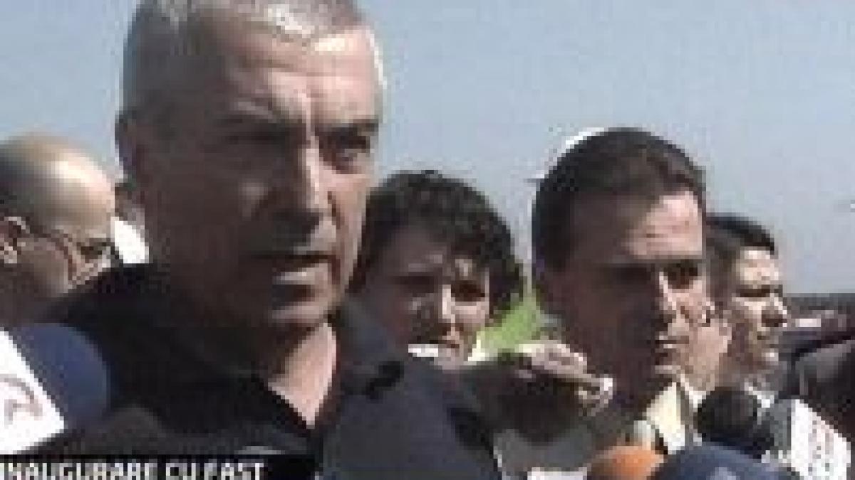 pasajul baneasa inaugurare cu accident