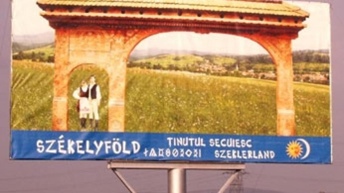 autoritatile vor muta controversatul panou secuiesc