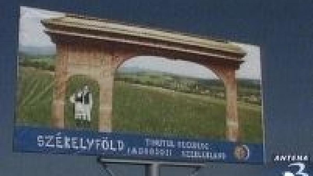 panoul secuiesc va fi demolat cel mai devreme luni