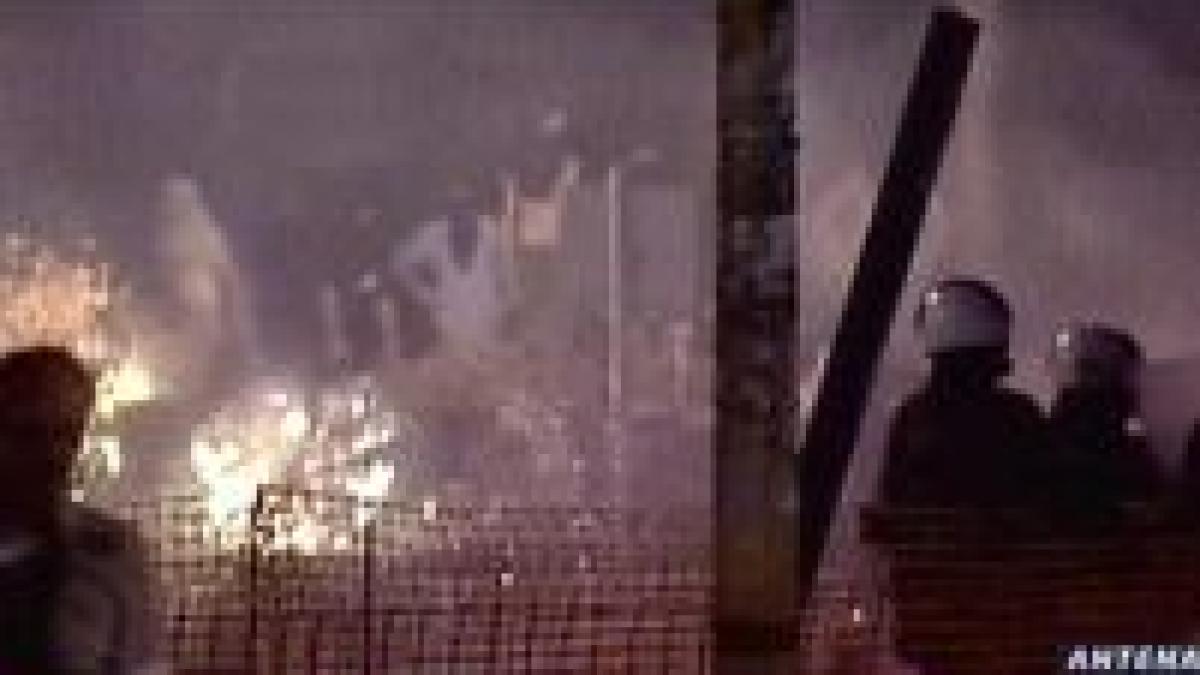 lupte anti rasiste pe strazile din salonic