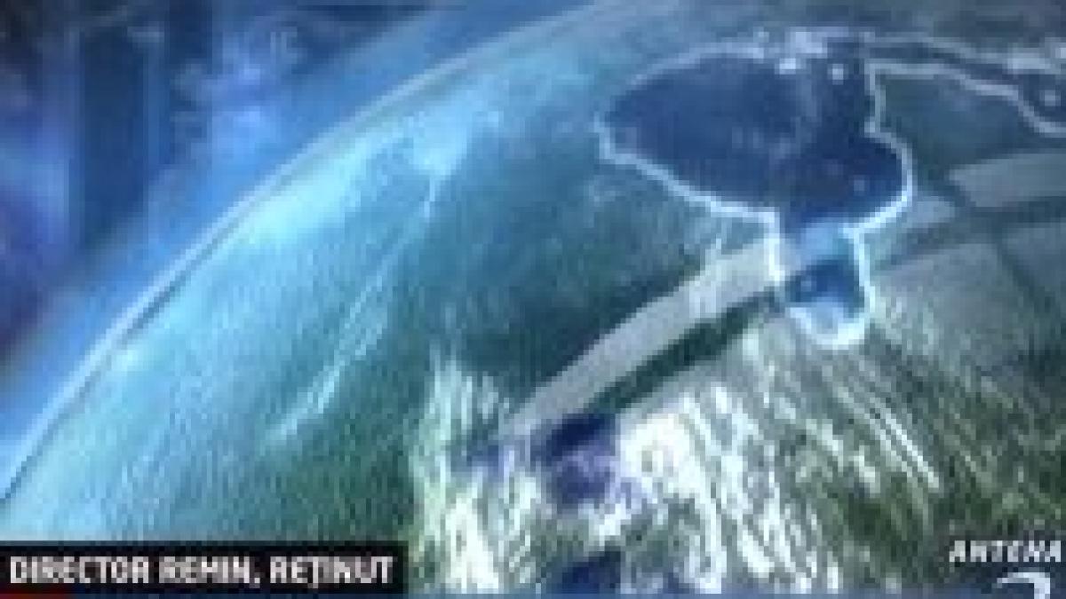 Directorul REMIN a fost reţinut pentru luare de mită

