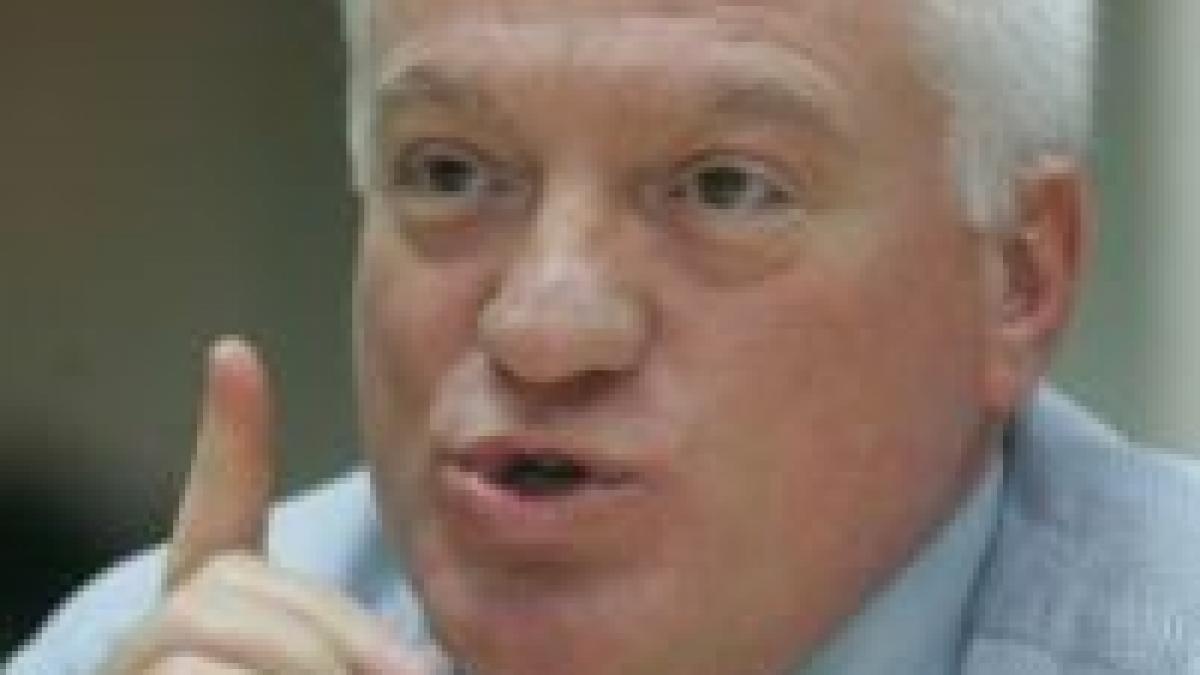 Valeriu Stoica: Moţiunea PSD e o piesă scrisă de Patriciu şi interpretată de Tăriceanu şi Geoană  