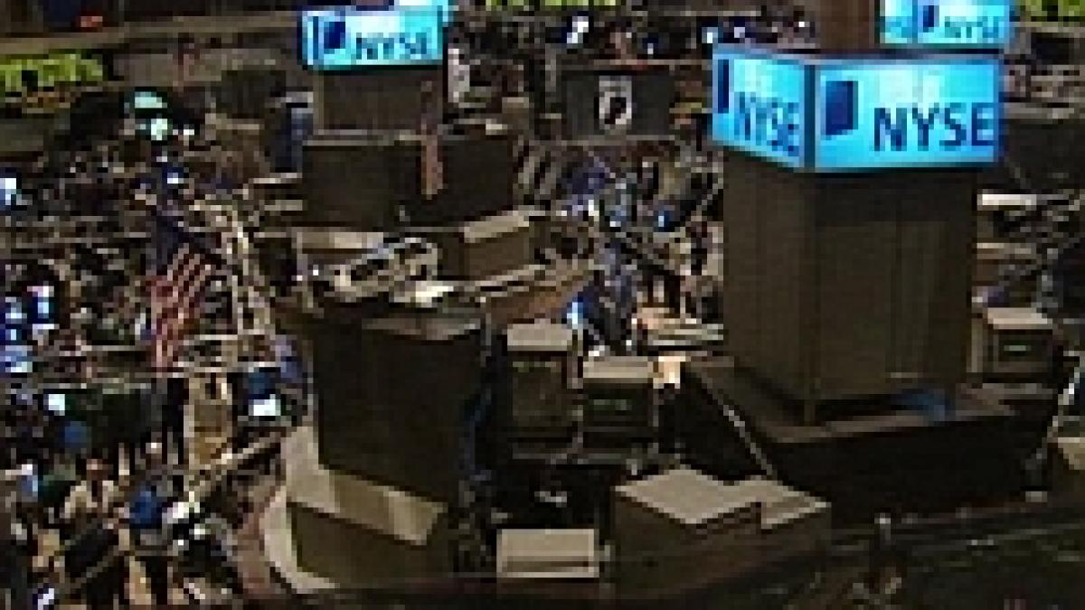 bursele internationale in declin