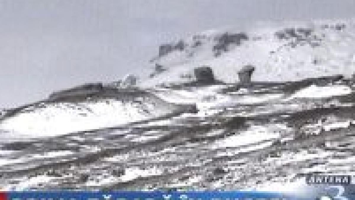 Prima zăpadă în Munţii Bucegi