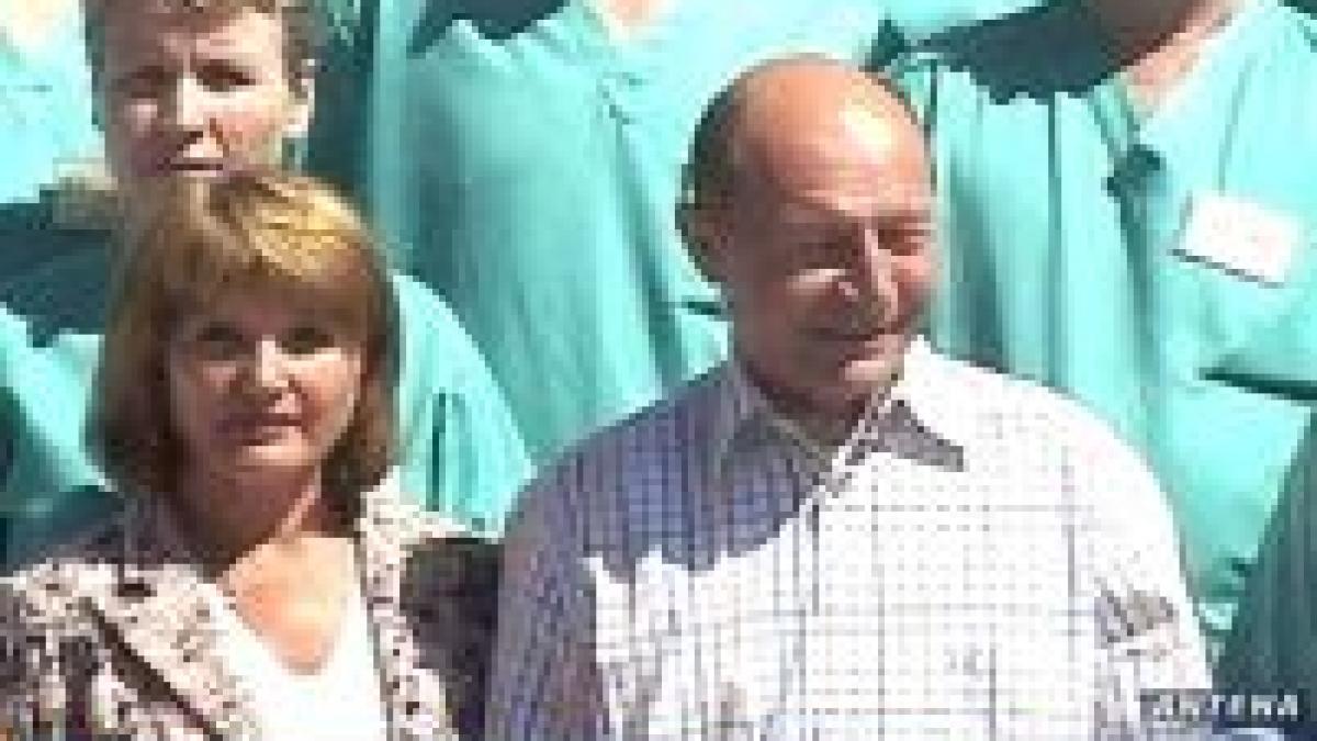 Traian Băsescu s-a externat şi se simte excelent <font color=red>(VIDEO)</font>