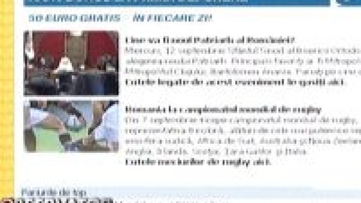 pariuri pe patriarh se poate paria pe internet