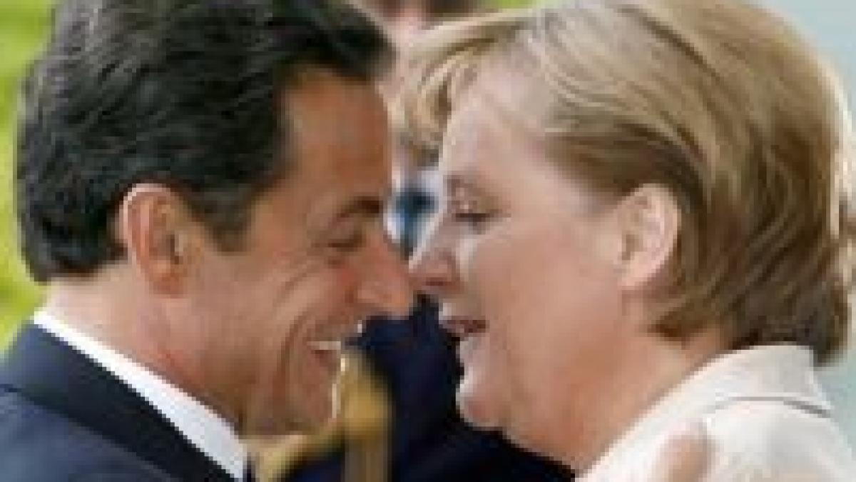 sarkozy si merkel pun la cale viitorul ue