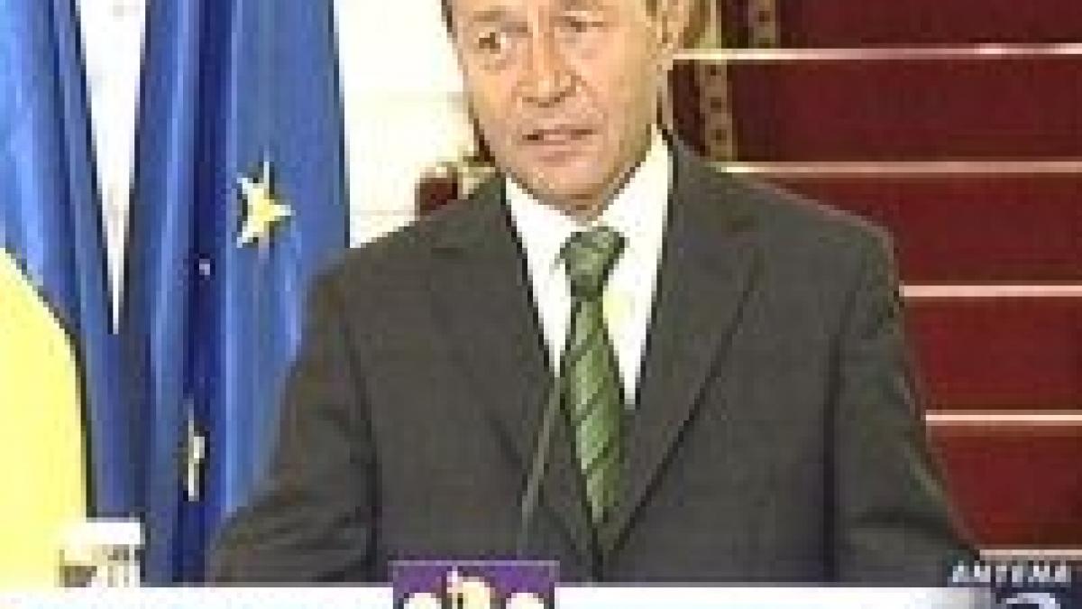 Traian Băsescu se consultă doar cu PD