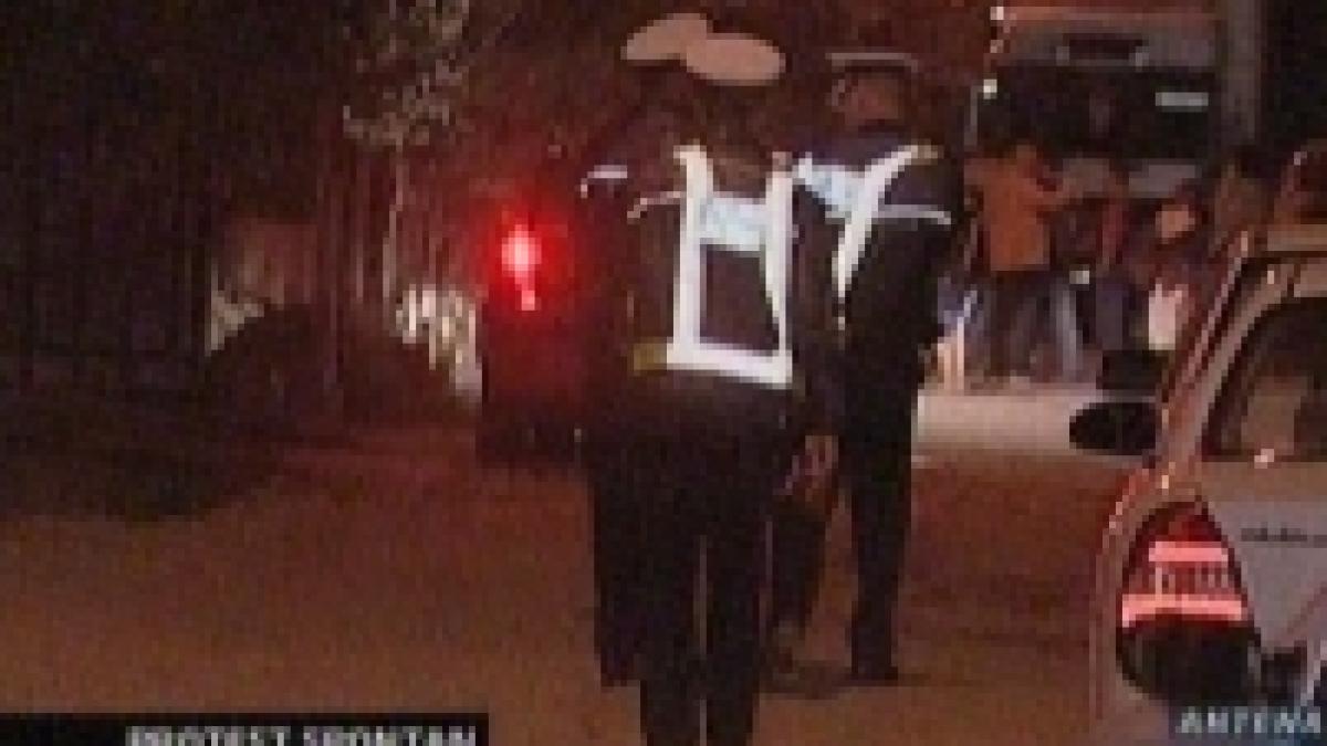 protest in capitala din cauza traficului rutier video