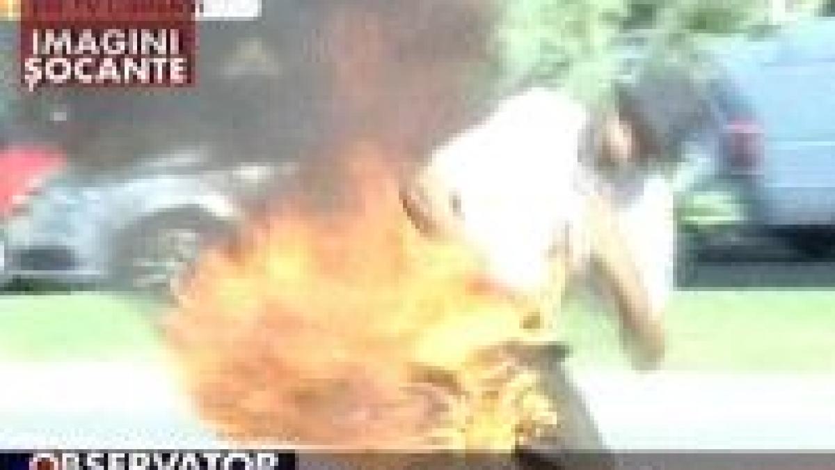 spania romanul care si a dat foc la castellon a murit