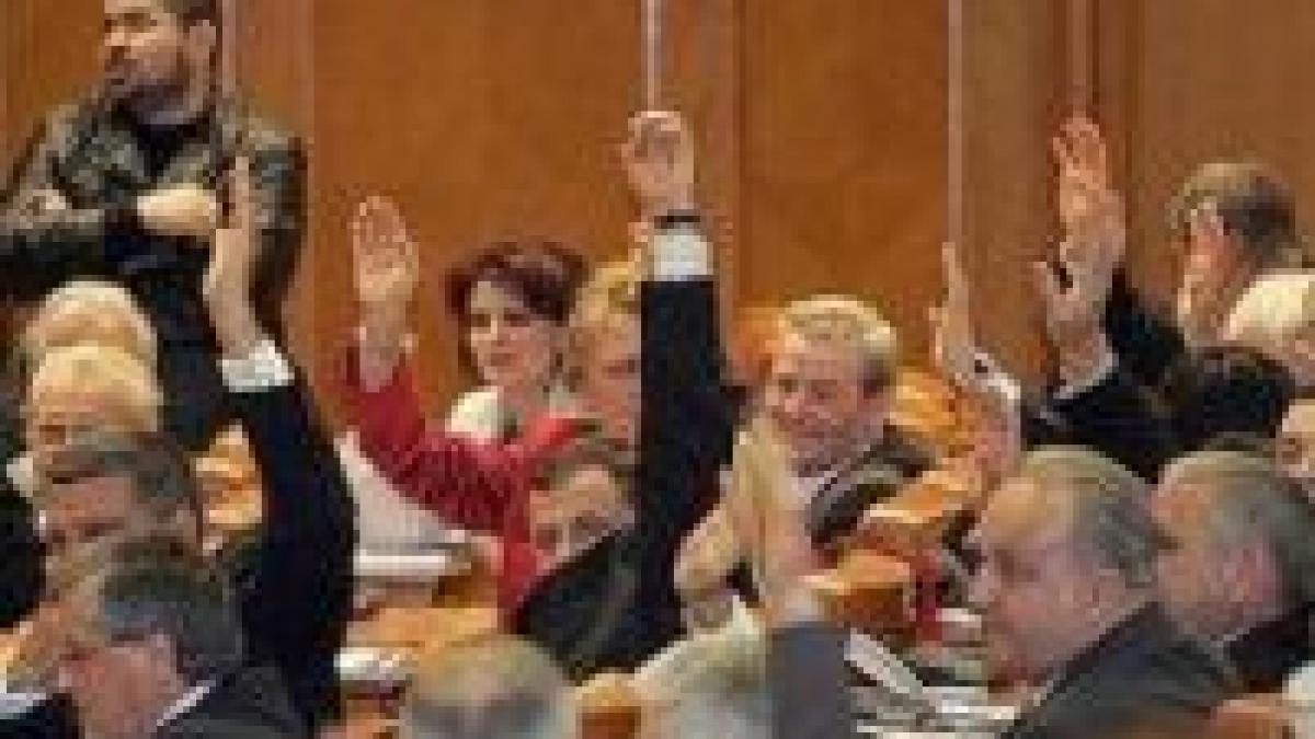 sedinta parlamentara in care se va vota motiunea ar putea fi suspendata