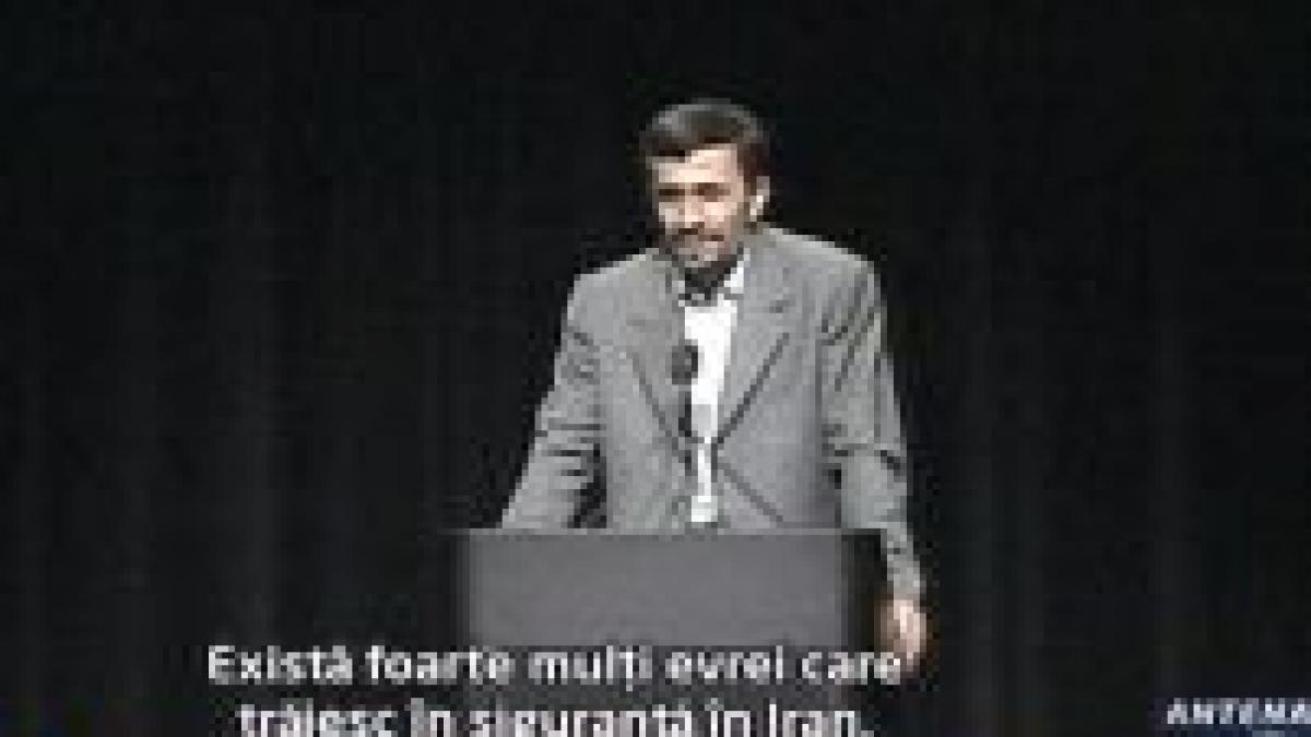 disputa intre ahmadinejad si rectorul universitatii columbia