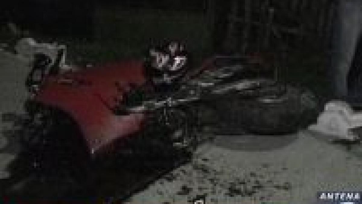 un jandarm a murit intr un accident de motocicleta