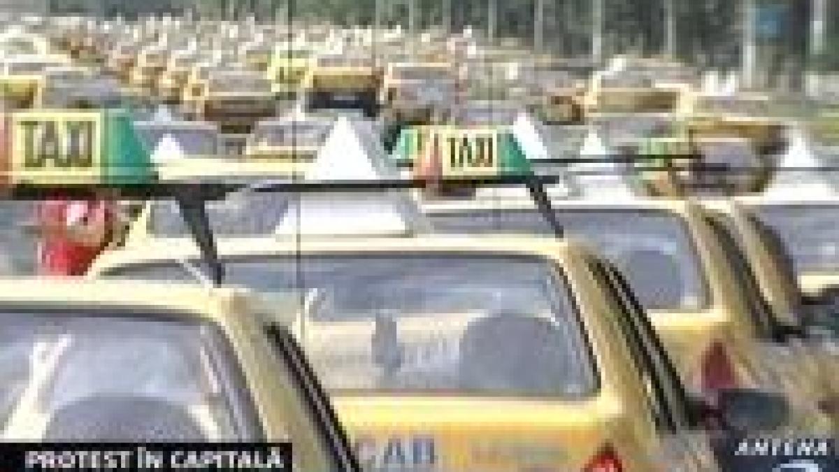 se pregateste un protest al taximetristilor in bucuresti