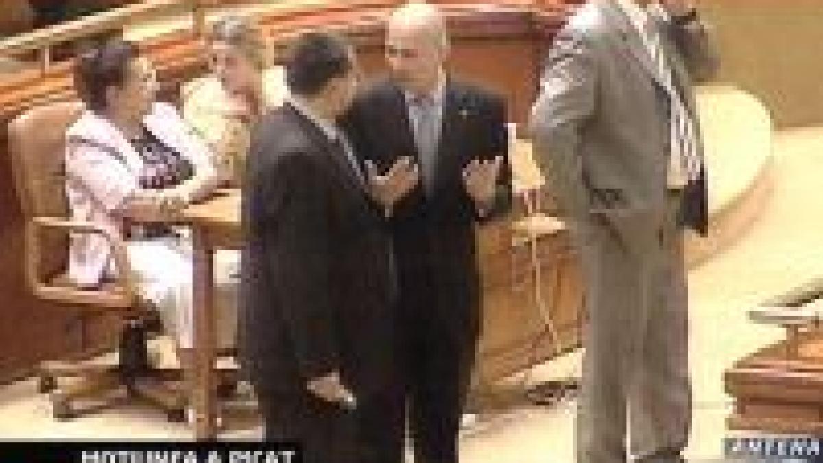 motiunea de cenzura a picat guvernul ramane in functie