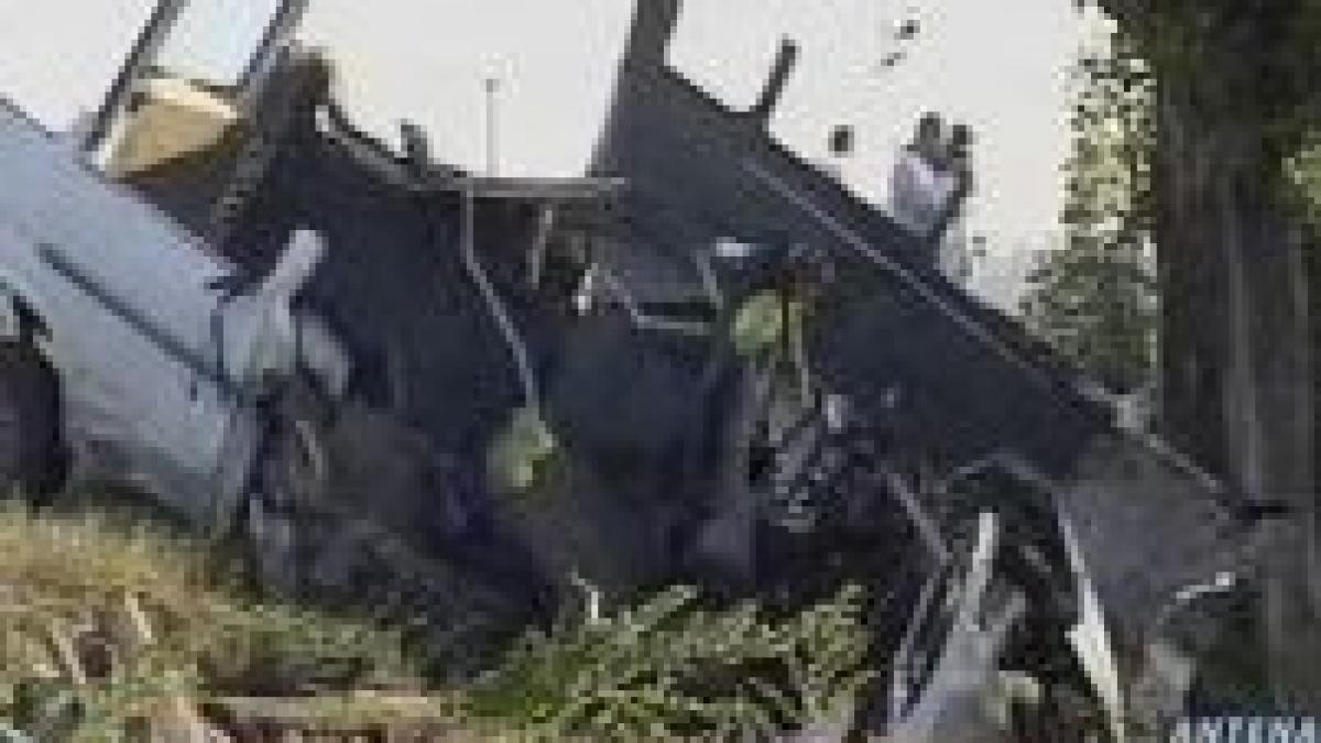 patru romani au murit intr un accident in spania