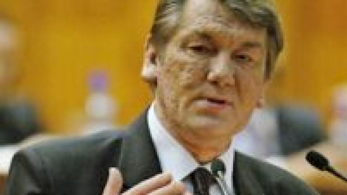 ucraina iuscenko ii vrea pe pro rusi doar ca parteneri in guvern