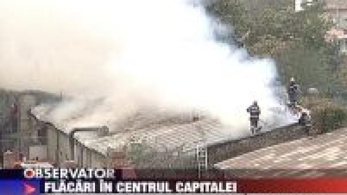 incendiu la o fabrica de paine din bucuresti
